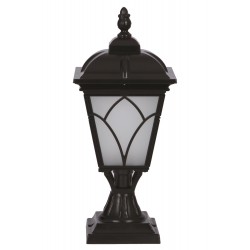 Modi Lighting BSU-68043-BSY-KOP Siyah Boyalı Dış Mekan Aydınlatma E27 Aluminyum Cam 23cm