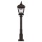 Modi Lighting BSU-68044-BSY-M2-OP Siyah Boyalı Dış Mekan Aydınlatma E27 Aluminyum Cam 23cm