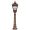 Modi Lighting BSU-68045-BKR-OP Kahverengi Boyalı Dış Mekan Aydınlatma E27 Aluminyum Cam 23cm