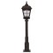 Modi Lighting BSU-68045-BSY-M2-OP Siyah Boyalı Dış Mekan Aydınlatma E27 Aluminyum Cam 23cm