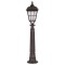 Modi Lighting BSU-68046-BSY-M2-OP Siyah Boyalı Dış Mekan Aydınlatma E27 Aluminyum Cam 23cm