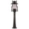 Modi Lighting BSU-68047-BSY-BOP Siyah Boyalı Dış Mekan Aydınlatma E27 Aluminyum Akrilik Cam 30cm