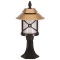 Modi Lighting BSU-68049-BSA-KOP Sarı/Siyah Boyalı Dış Mekan Aydınlatma E27 Aluminyum Polikarbon Cam 30cm