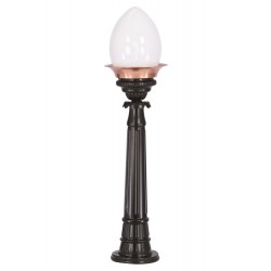 Modi Lighting BSU-68050-BSY-OP Sarı/Siyah Boyalı Dış Mekan Aydınlatma E27 Aluminyum Döküm Dip Akrilik Cam 22cm