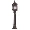 Modi Lighting BSU-68051-BSY-M4-OP Siyah Boyalı Dış Mekan Aydınlatma E27 Aluminyum Polikarbon Cam 15cm