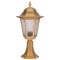 Modi Lighting BSU-68054-BSA-KOP Sarı Boyalı Dış Mekan Aydınlatma E27 Aluminyum Döküm Dip Polikarbon Cam 27cm