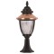 Modi Lighting BSU-68055-BSY-K Kahverengi/Siyah Boyalı Dış Mekan Aydınlatma E27 Aluminyum Polikarbon Cam 25cm