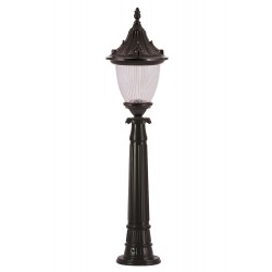 Modi Lighting BSU-68056-BSY Siyah Boyalı Dış Mekan Aydınlatma E27 Aluminyum Polikarbon Cam 26cm