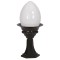 Modi Lighting BSU-68058-BSY-KOP Siyah Boyalı Dış Mekan Aydınlatma E27 Aluminyum Akrilik Cam 22cm
