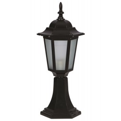 Modi Lighting BSU-68061-BSY-KOP Siyah Boyalı Dış Mekan Aydınlatma E27 Aluminyum Cam 20cm