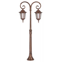 Modi Lighting BSU-68061-BSY-M2-BOP Kahverengi Boyalı Dış Mekan Aydınlatma E27 Aluminyum Cam 56cm