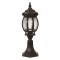 Modi Lighting BSU-68063-BSY-K Siyah Boyalı Dış Mekan Aydınlatma E27 Aluminyum Polikarbon Cam 20cm