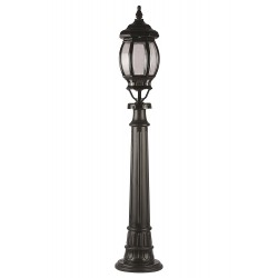 Modi Lighting BSU-68063-BSY-M1-B Siyah Boyalı Dış Mekan Aydınlatma E27 Aluminyum Polikarbon Cam 20cm