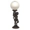 Modi Lighting BSU-68074-BSY-OP Siyah Boyalı Dış Mekan Aydınlatma E27 Aluminyum Akrilik Cam 20cm