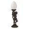 Modi Lighting BSU-68075-BSY-OP Siyah Boyalı Dış Mekan Aydınlatma E27 Aluminyum Akrilik Cam 20cm