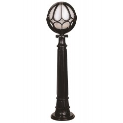 Modi Lighting BSU-68078-BSY-M2-OP Siyah Boyalı Dış Mekan Aydınlatma E27 Aluminyum Polietilen Cam 25cm