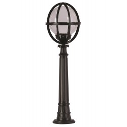 Modi Lighting BSU-68080-BSY-M2-BOP Siyah Boyalı Dış Mekan Aydınlatma E27 Aluminyum Akrilik Cam 30cm