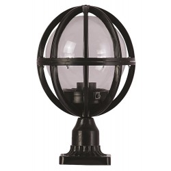 Modi Lighting BSU-68080-BSY-M3-K Siyah Boyalı Dış Mekan Aydınlatma E27 ABS Akrilik Cam 23cm