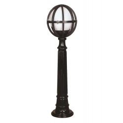 Modi Lighting BSU-68080-BSY-M4-BOP Siyah Boyalı Dış Mekan Aydınlatma E27 ABS Polietilen Cam 23cm