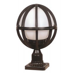 Modi Lighting BSU-68080-BSY-M4-KOP Siyah Boyalı Dış Mekan Aydınlatma E27 ABS Akrilik 23cm