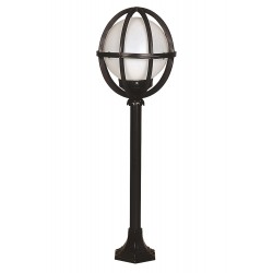 Modi Lighting BSU-68080-BSY-M7-BOP Siyah Boyalı Dış Mekan Aydınlatma E27 ABS Polietilen Cam 30cm