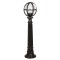 Modi Lighting BSU-68080-BSY-M8-BOP Siyah Boyalı Dış Mekan Aydınlatma E27 ABS Polietilen Cam 20cm