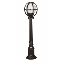 Modi Lighting BSU-68080-BSY-M9-BOP Siyah Boyalı Dış Mekan Aydınlatma E27 ABS Polietilen Cam 20cm