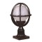 Modi Lighting BSU-68080-BSY-M9-KOP Siyah Boyalı Dış Mekan Aydınlatma E27 ABS Polietilen Cam 20cm