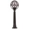 Modi Lighting BSU-68081-BSY-M2-BOP Siyah Boyalı Dış Mekan Aydınlatma E27 Aluminyum Akrilik Cam 30cm