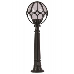 Modi Lighting BSU-68081-BSY-M4-B Siyah Boyalı Dış Mekan Aydınlatma E27 ABS Akrilik Cam 30cm