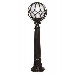 Modi Lighting BSU-68081-BSY-M6-BOP Siyah Boyalı Dış Mekan Aydınlatma E27 ABS Polietilen Cam 23cm