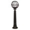 Modi Lighting BSU-68081-BSY-M6-BOP Siyah Boyalı Dış Mekan Aydınlatma E27 ABS Polietilen Cam 23cm
