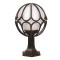 Modi Lighting BSU-68081-BSY-M8-KOP Siyah Boyalı Dış Mekan Aydınlatma E27 ABS Polietilen Cam 30cm