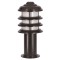 Modi Lighting BSU-68131-BSY-K Siyah Boyalı Dış Mekan Aydınlatma E27 Aluminyum Polikarbon Cam 20cm