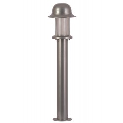 Modi Lighting BSU-68134-BSY Gri Boyalı Dış Mekan Aydınlatma E27 Aluminyum Polikarbon Cam 18cm