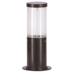 Modi Lighting BSU-68137-BSY-K Siyah Boyalı Dış Mekan Aydınlatma E27 Aluminyum Polikarbon Cam 10cm