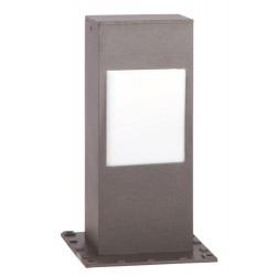 Modi Lighting BSU-68142-GR-K Gri Boyalı Dış Mekan Aydınlatma E27 Aluminyum Polikarbon/Akrilik Cam 12cm