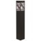 Modi Lighting BSU-68144-BSY-M1-B Siyah Boyalı Dış Mekan Aydınlatma E27 Aluminyum Akrilik Cam 12cm