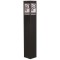 Modi Lighting BSU-68144-BSY-M2-B Siyah Boyalı Dış Mekan Aydınlatma E27 Aluminyum Akrilik Cam 12cm