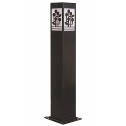 Modi Lighting BSU-68144-BSY-M4-B Siyah Boyalı Dış Mekan Aydınlatma E27 Aluminyum Akrilik Cam 12cm