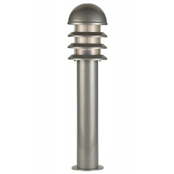 Modi Lighting BSU-68145-GR-B Gri Boyalı Dış Mekan Aydınlatma E27 Aluminyum Polikarbon Cam 18cm