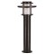 Modi Lighting BSU-68147-BSY-B Siyah Boyalı Dış Mekan Aydınlatma E27 Aluminyum Polikarbon Cam 25cm