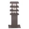 Modi Lighting BSU-68149-GR-K Gri Boyalı Dış Mekan Aydınlatma E27 Aluminyum Polikarbon/Akrilik Cam 20cm