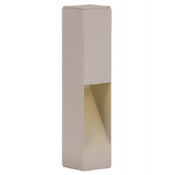 Modi Lighting BSU-68153-BBY-K Beyaz Boyalı Dış Mekan Aydınlatma E27 Aluminyum Akrilik Cam 10cm