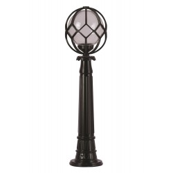 Modi Lighting BSU-68155-BSY-B Siyah Boyalı Dış Mekan Aydınlatma E27 ABS Akrilik/Polietilen Cam 35cm