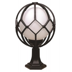 Modi Lighting BSU-68155-BSY-M1-OP Siyah Boyalı Dış Mekan Aydınlatma E27 ABS Akrilik/Polietilen Cam 35cm