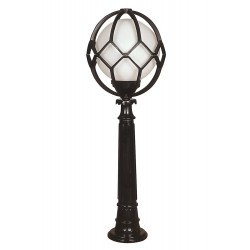 Modi Lighting BSU-68155-BSY-OP Siyah Boyalı Dış Mekan Aydınlatma E27 ABS Akrilik/Polietilen Cam 35cm
