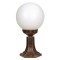 Modi Lighting BSU-68160-BKR-KOP Kahverengi Boyalı Dış Mekan Aydınlatma E27 ABS Polietilen Cam 25cm