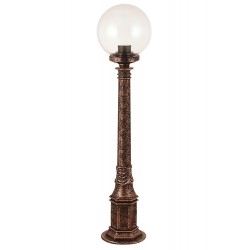 Modi Lighting BSU-68160-BKR-M1-B Kahverengi Boyalı Dış Mekan Aydınlatma E27 ABS Akrilik Cam 20cm