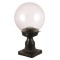 Modi Lighting BSU-68160-BSY-M1-K Siyah Boyalı Dış Mekan Aydınlatma E27 ABS Akrilik Cam 20cm